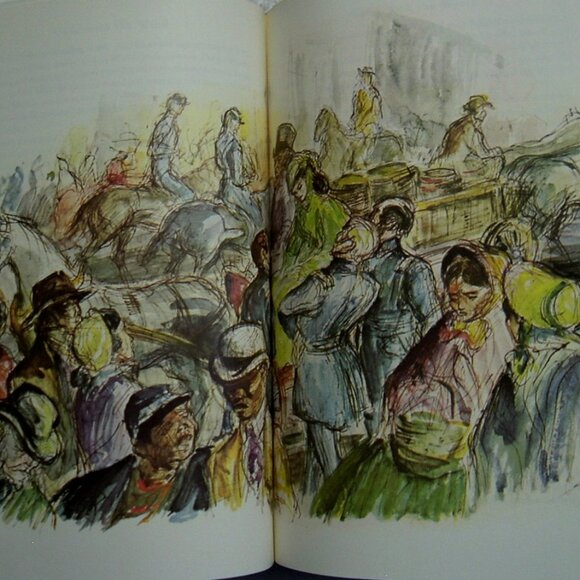 GONE With The WIND by Margaret Mitchell Easton Press Leather As New 1996 - Picture 10 of 12